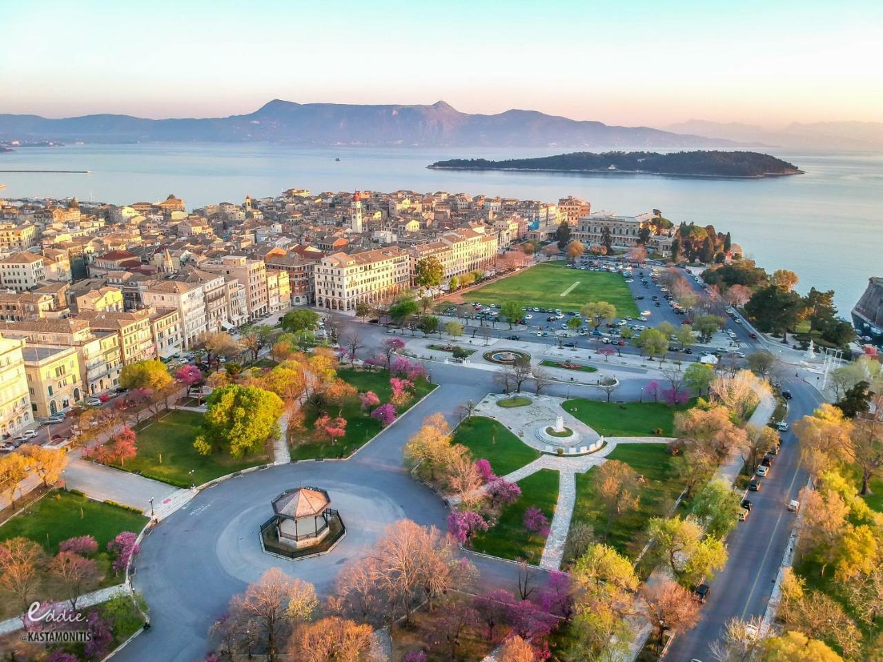Gregos Rooftop Suite City Center W. Sea View Corfu (city) Exterior foto