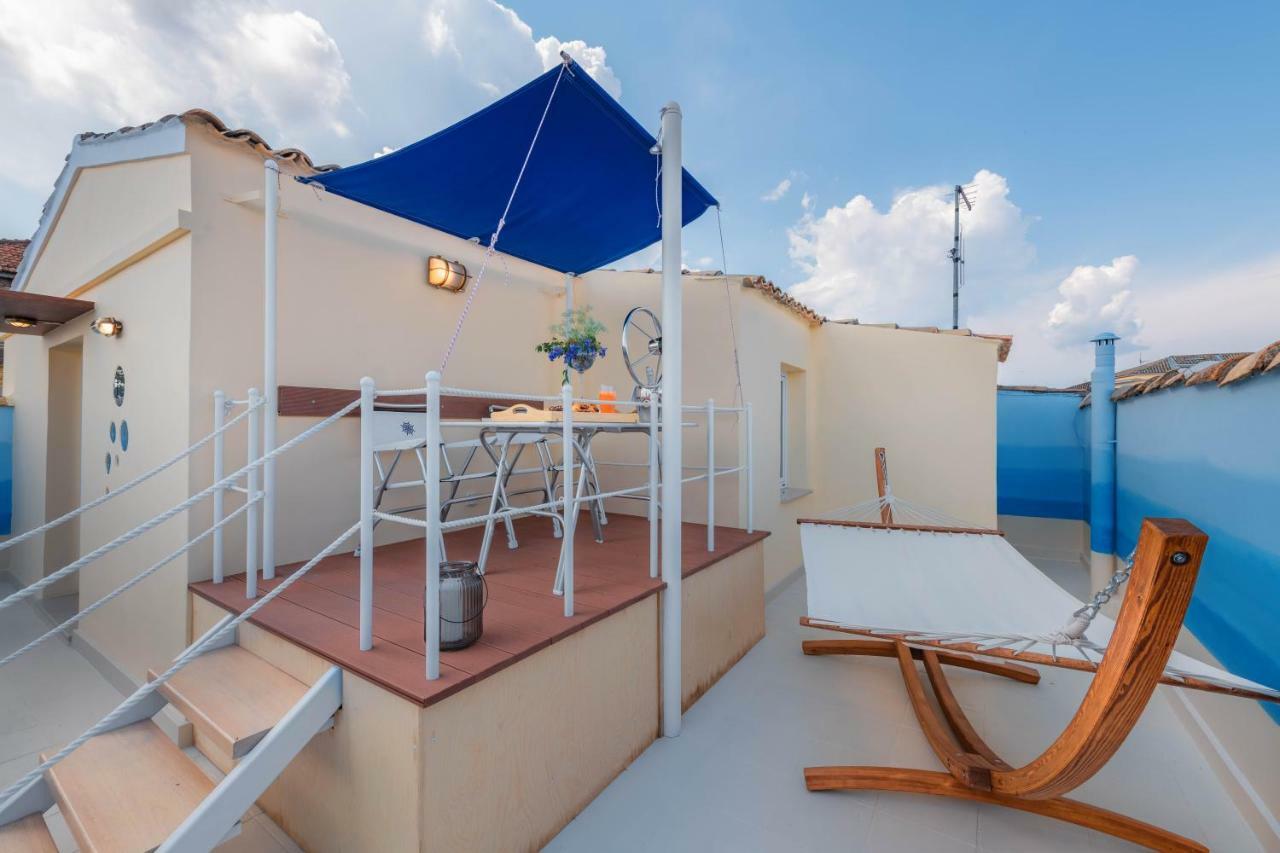 Gregos Rooftop Suite City Center W. Sea View Corfu (city) Exterior foto